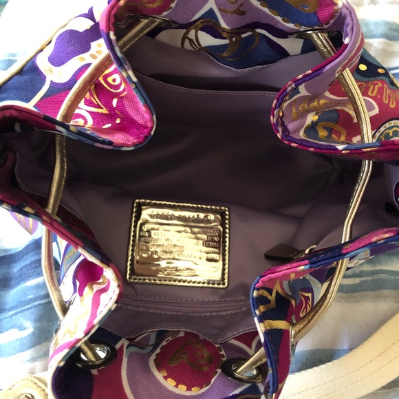 Coach PullString Rainbow Candy Handbag - Picture 3 of 8